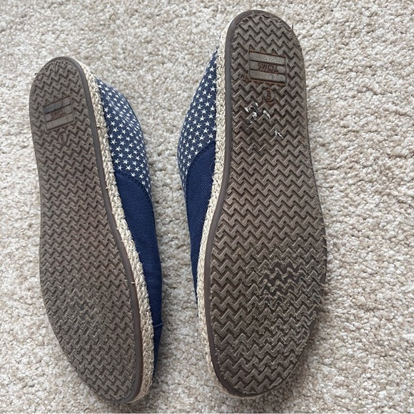 Toms Palmera Americana Canvas shoes sz 10 - Picture 6 of 8